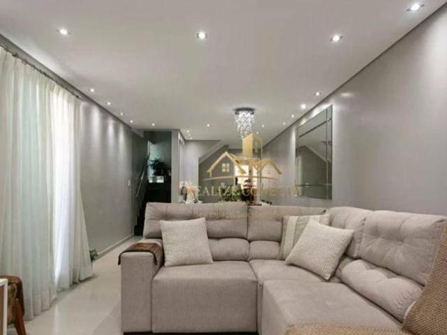 Casa em Condomínio fechado à venda no Carrão com 3 suítes, 3 vagas cobertas + espaço gourmet