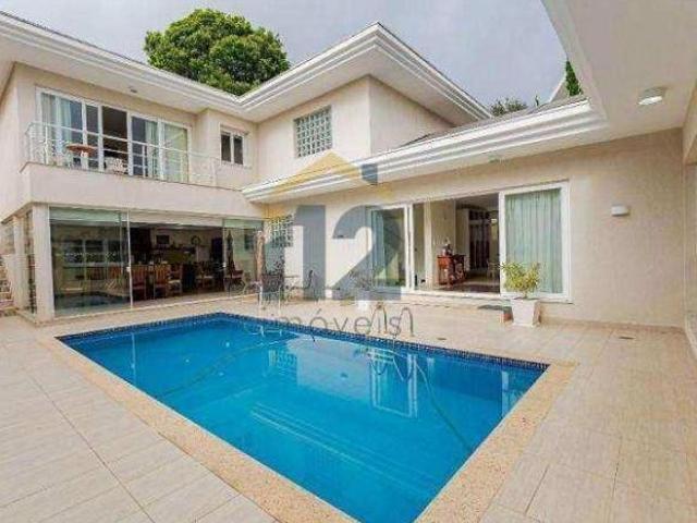 CASA EM CONDOMÍNIO, MOBILIADA, 4 SUÍTES, 501M², NO TABOÃO EM CURITIBA