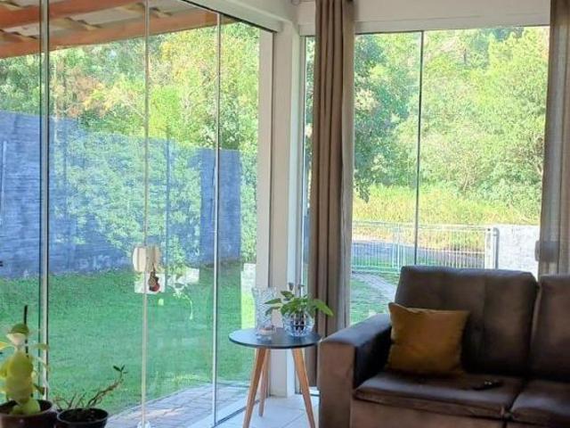 Casa em Itaara 2 dormitórios, suíte, lareira, espaço gourmet, churrasqueira