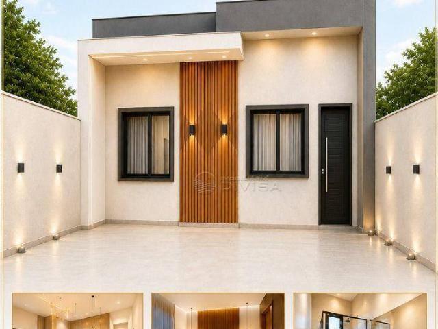 Casa em Loteamento Vila Central, Elias Fausto/SP de 105m² 3 quartos à venda por R$ 679.900,00