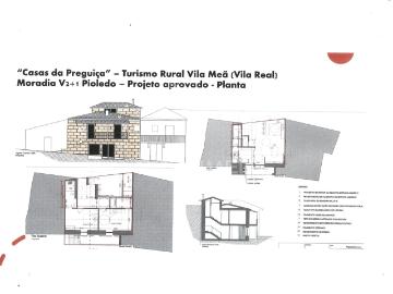 Casa em pedra p/recuperar c/projecto aprovado p/ Alojamento Local