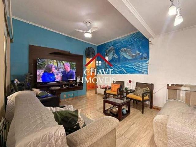 Casa em Vila São Jorge, Santos/SP de 175m² 3 quartos à venda por R$ 600.000,00