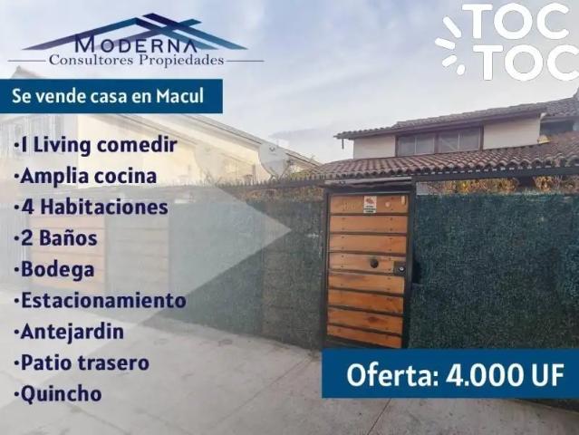 Casa en Macul