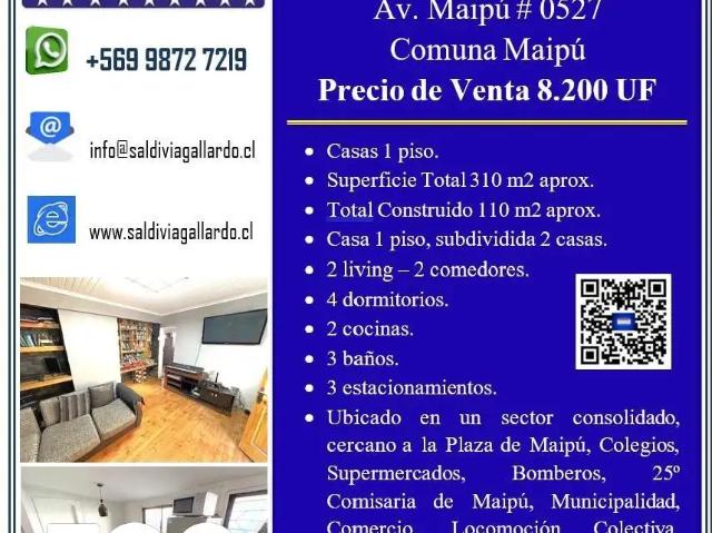 Casa en Maipú