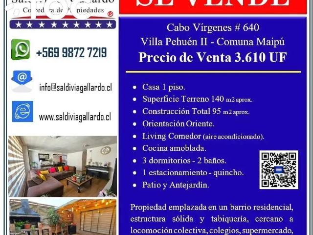 Casa en Maipú