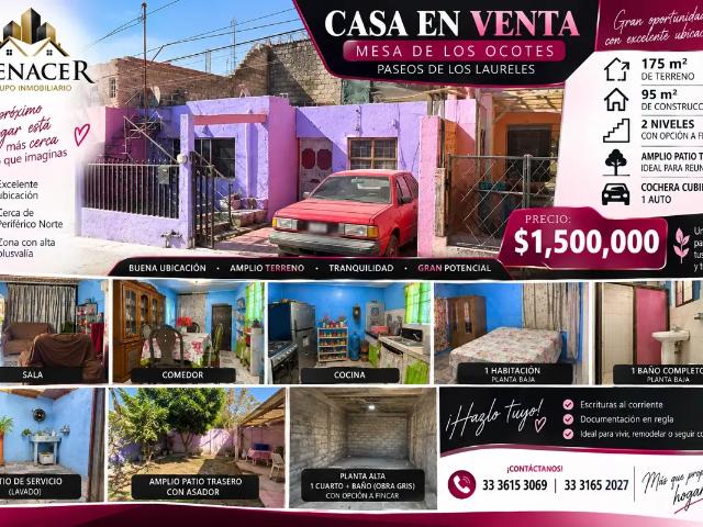 CASA EN MESA DE LOS OCOTES ZAPOPAN