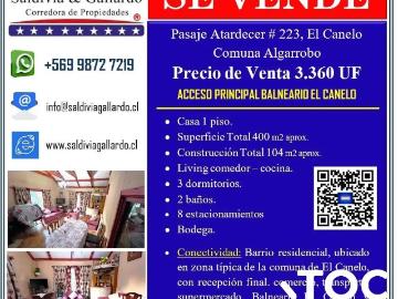 Casa en Algarrobo