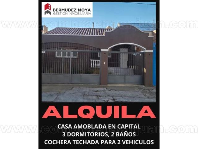 Casa en Alquiler Capital San Juan