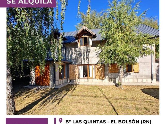 Casa en alquiler en El Bolsón