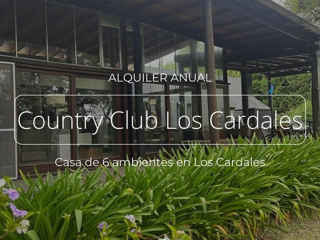 Casa en alquiler en Los Cardales
