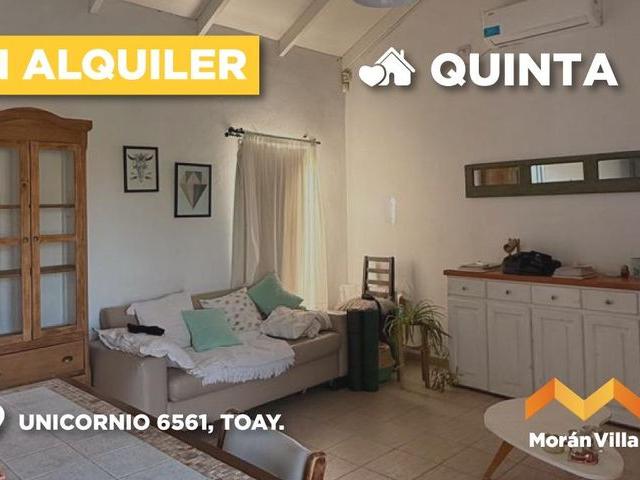 Casa en alquiler en Toay