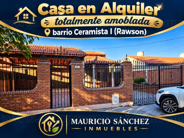 Casa En Alquiler Totalmente Amoblada