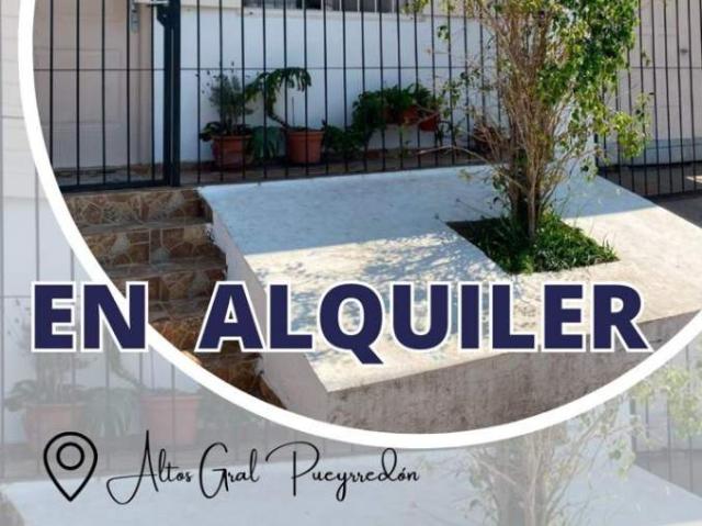 Casa en Alquiler 2 dormitorios en Barrio General Pueyrredon