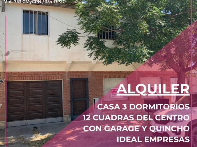 Casa EN ALQUILER