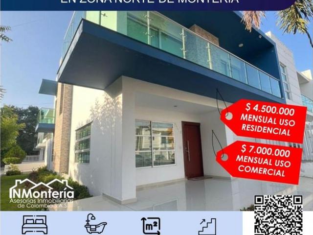 Casa en arriendo Calle 61a 8 16, La Castellana, Montería, Córdoba, Col