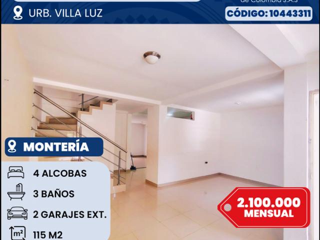 Casa en arriendo Calle 61a, La Castellana, Comuna 8, Perímetro Urbano Montería, Centro, Córdoba, Rap Caribe, 230002, Colombia