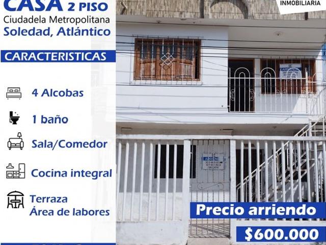 Casa en arriendo Carrera 9f 54 45, Soledad 2.000, Soledad, Atlantico, Col