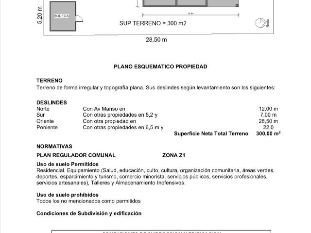 Casa en arriendo en Melipilla, Avenida con Serrano