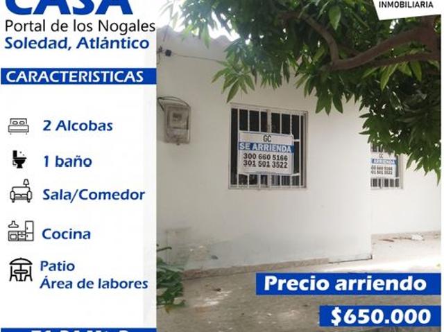 Casa en arriendo en Barranquilla