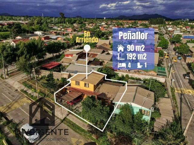 Casa En Arriendo En Peñaflor Amplia Y Con Patio