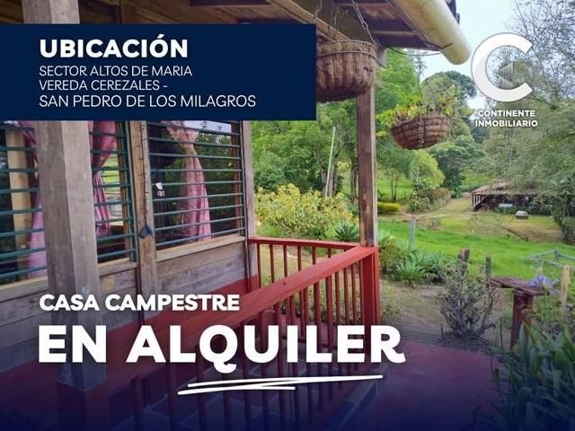 Casa en arriendo en San Pedro