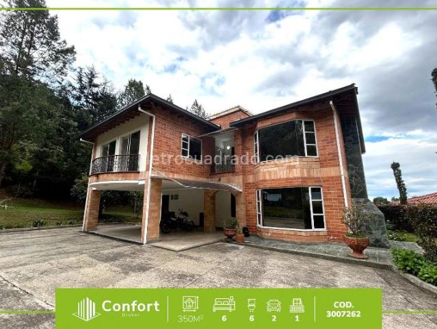 Casa en Arriendo, Loma del escobero, Envigado
