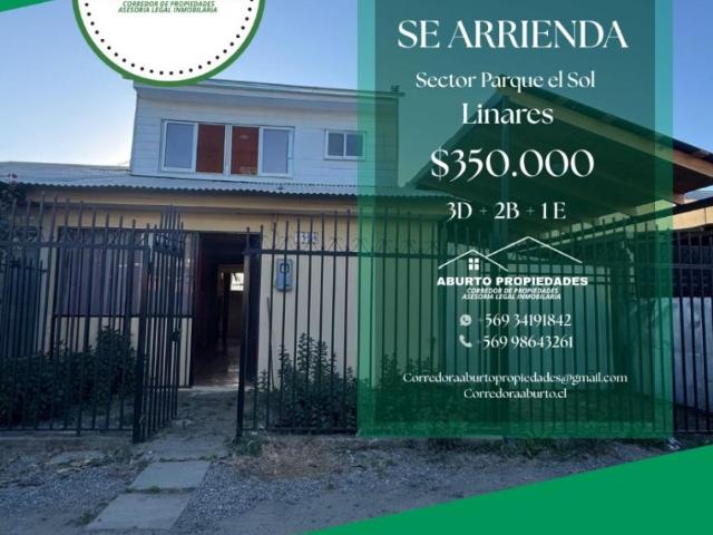 Casa En Arriendo