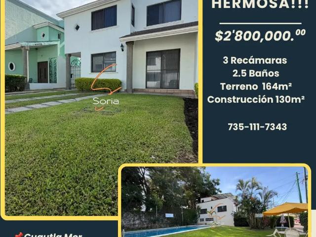 CASA EN CUAUTLA MORELOS COL. AMILCINGO RESIDENCIAL DIAMANTE