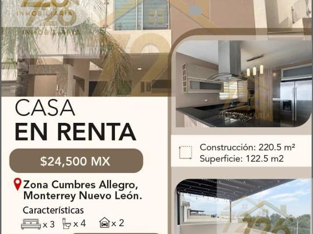 Casa en Cumbres Allegro