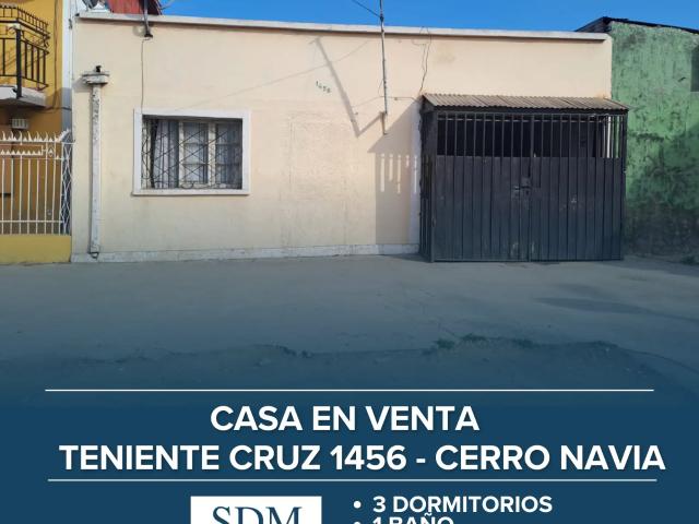 Casa en Cerro Navia