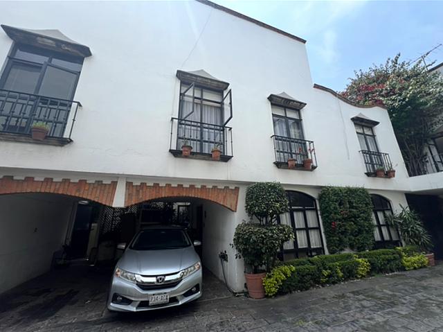 CASA EN CONDOMINIO EN RENTA EN EL CORAZÓN DE COYOACAN!