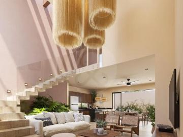 Casa en condominio en venta en Hacienda Oncan