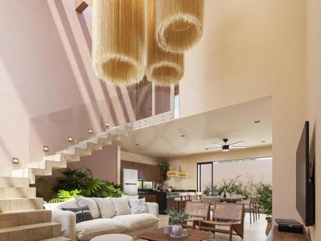 Casa en condominio en venta en Hacienda Oncan