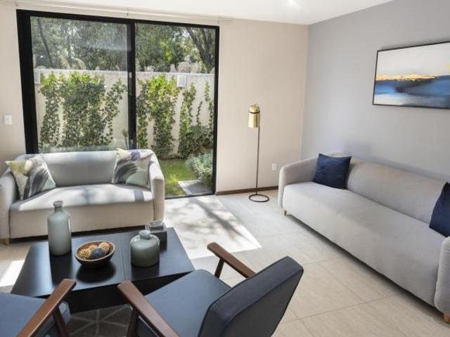 Casa en condominio en venta en Miguel Hidalgo, jardín y roof garden privado amenidades y seguridad