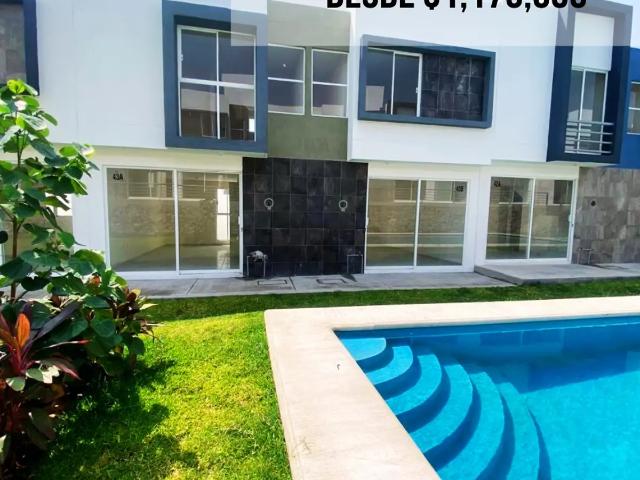 Casa en Condominio en Venta en Xochitepec, Morelos Nueva y con Amenidades Destacadas