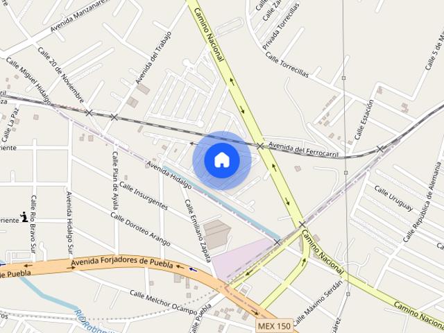 casa en Fracc. vigilancia 24 hrs. 8,500.00 más mantenimiento