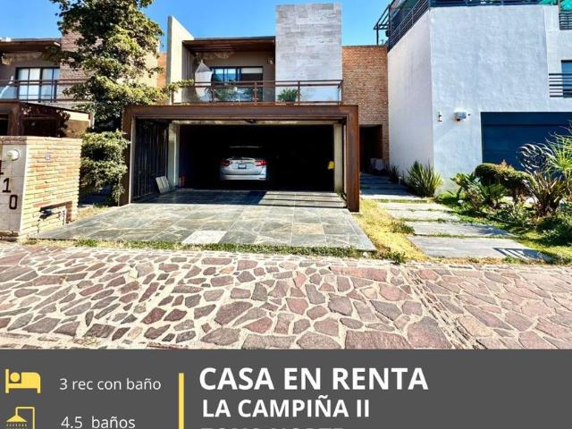 Casa en fraccionamiento en renta La Campiña, León, Guanajuato, México