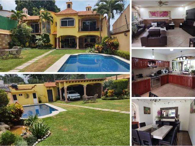 Casa en Jardines de Cuernavaca, 4 Rec´s, Alberca, Jardín Ampliación Zona Dorada