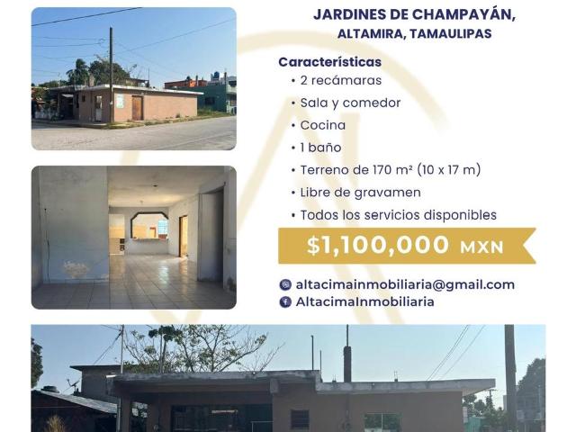 Casa en Jardines de Champayan