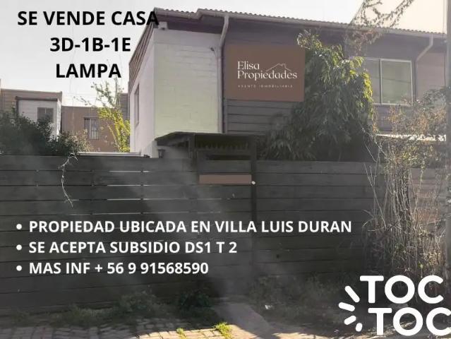 Casa en Lampa