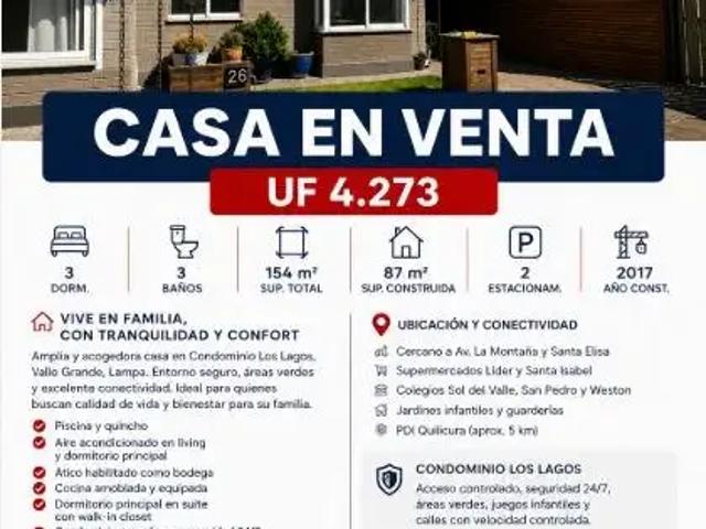 Casa en Lampa