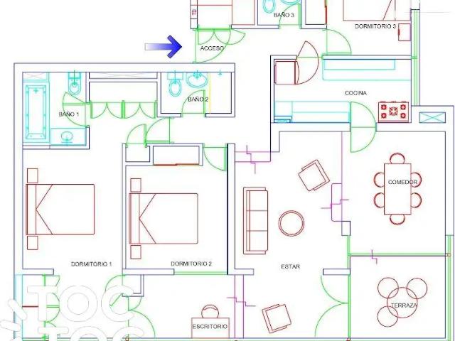 Departamento en Las Condes