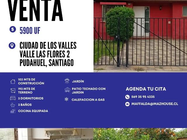 Casa en Pudahuel