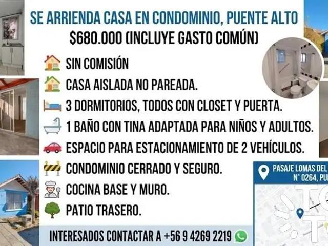 Casa en Puente Alto