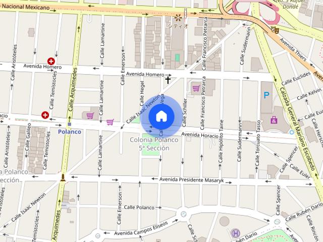 CASA EN POLANCO CON USO DE SUELO PARA OFICINAS EN CALLE LAMARTINE
