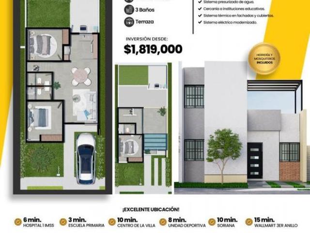 Casa en Preventa modelo Fresno