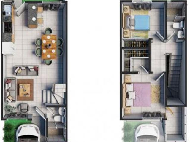 Casa en Privada Fiori