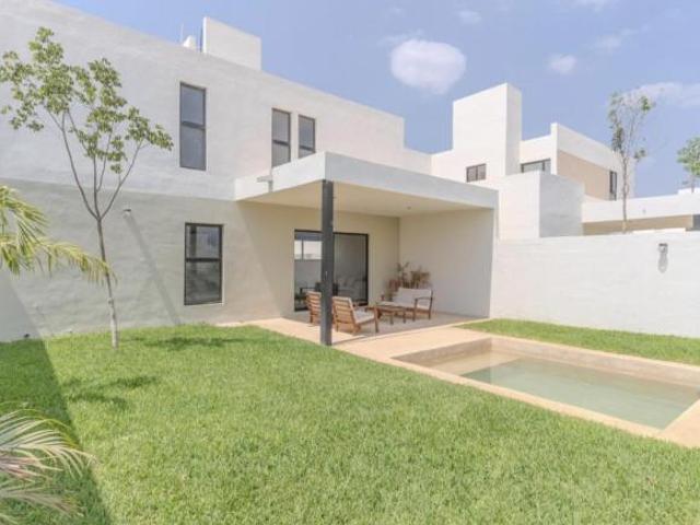 Casa en privada residencial con amenidades en conkal, merida