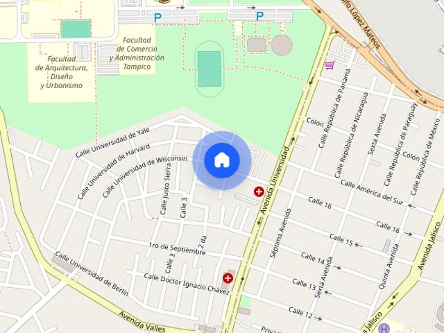 CASA EN RENTA AV. WISCONSIN COLONIA UNIVERSIDAD SUR, TAMPICO, TAMAULIPAS