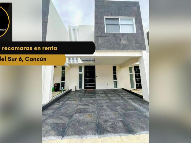 Casa en Renta Amueblada, 3REC en Jardines del Sur 6, Canc?n